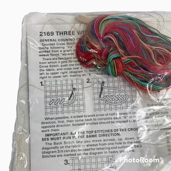 Creative Circle Three Wise Men #2169 Bellpull Cross Stitch Kit - Picture 2 of 4